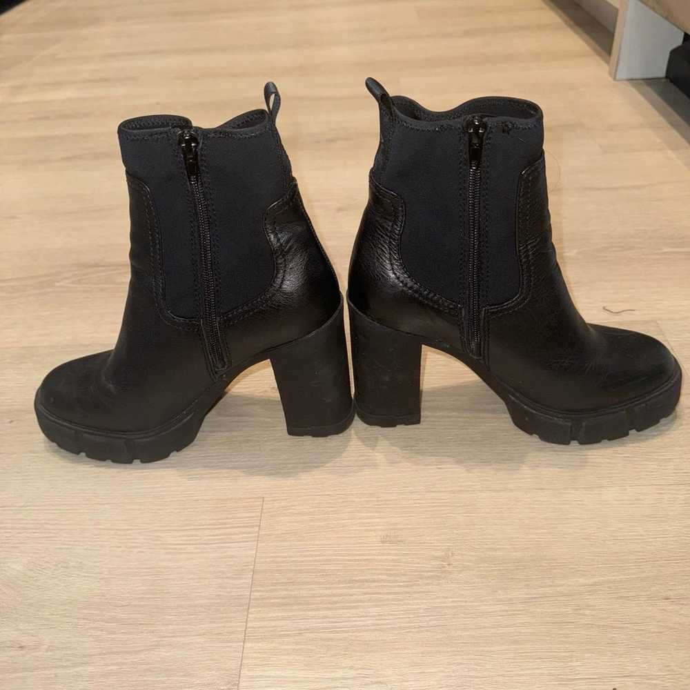 Aldo black heeled ankle Chelsea boots - image 2