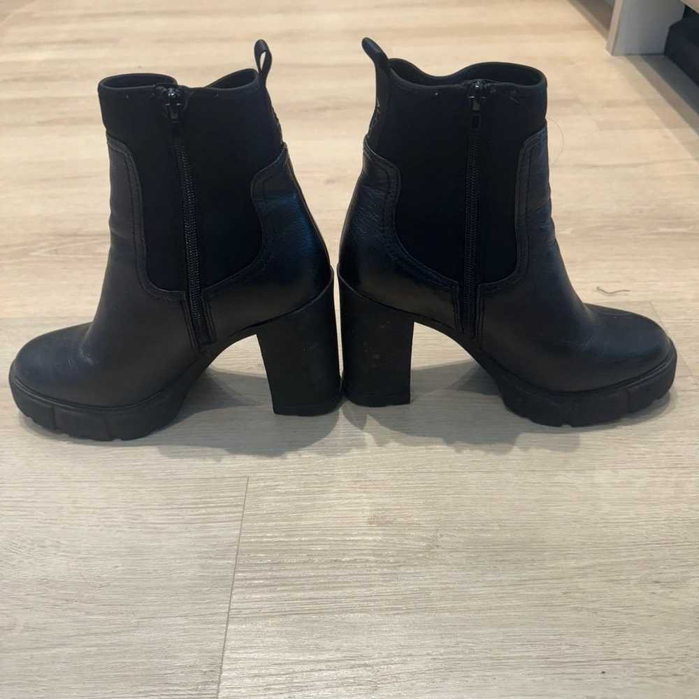 Aldo black heeled ankle Chelsea boots - image 3