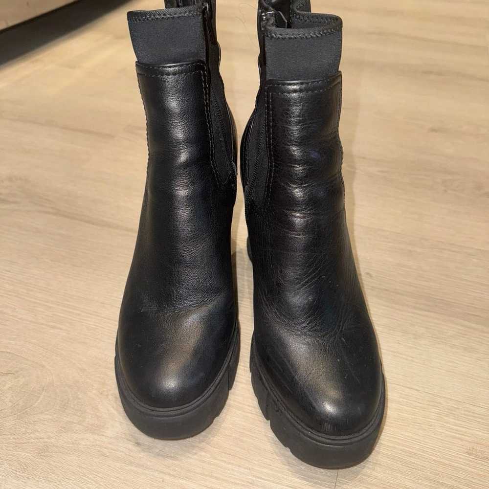 Aldo black heeled ankle Chelsea boots - image 6