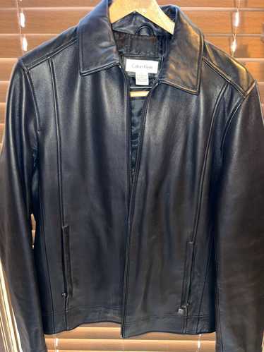 Calvin Klein Calvin Klein Leather Jacket Size Smal