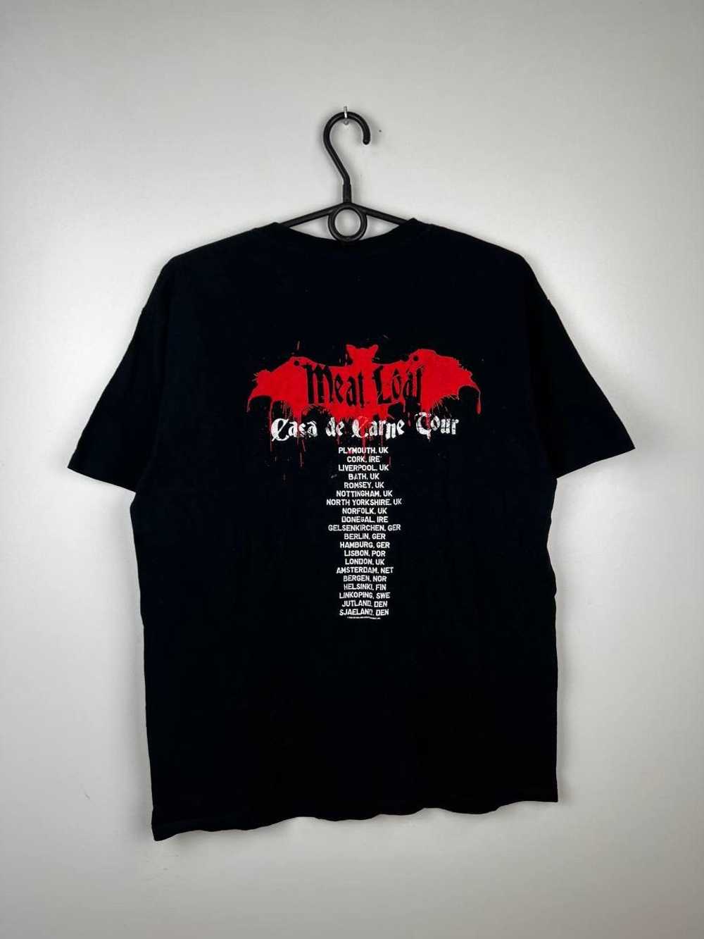 Streetwear × Vintage Meat Loaf Tour 2006 band t-s… - image 2