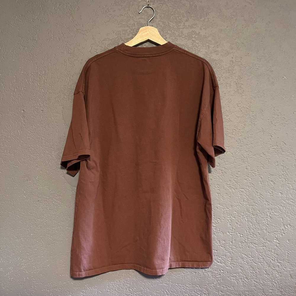 Rue Porter Rue Porter Brown Heavyweight tee - image 2