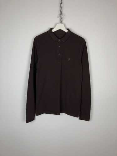 Allsaints Allsaints Longsleeve Reform LS Polo Pul… - image 1