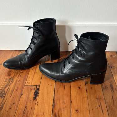 Freda Salvador black leather boots