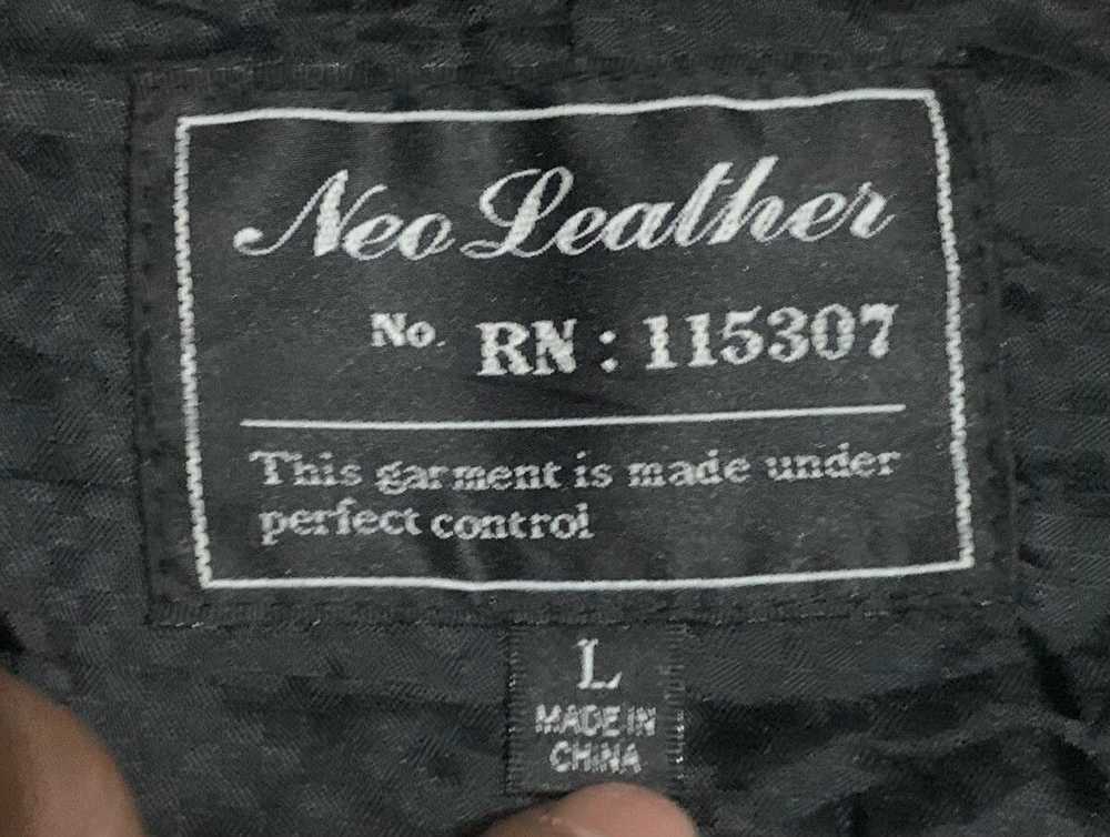 Japanese Brand × Leather Jacket × Uniqlo Uniqlo N… - image 3