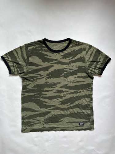 Camo × Stussy Stussy surplus Camo Ringer Pocket te