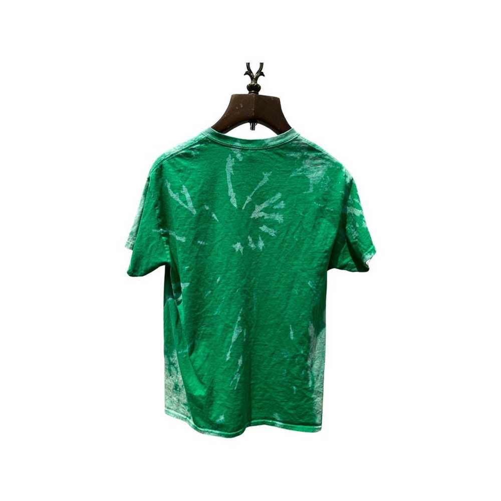 Gildan Bleach Dyed Magically Delicious Green T-Sh… - image 2