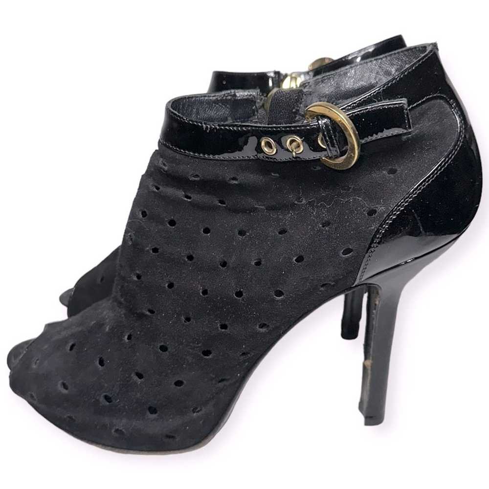 Louis Vuitton Women’s Size 39 8.5 Black Suede Las… - image 6