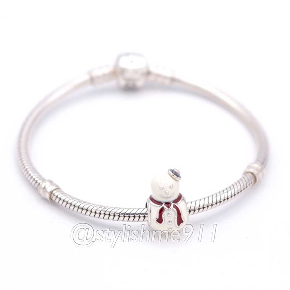 pandora PANDORA Retired Sterling Silver Happy Sno… - image 5