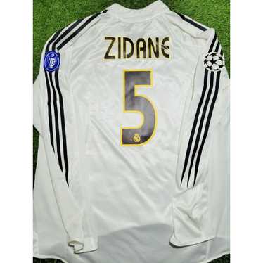 Adidas Zidane Real Madrid 2004 2005 UEFA Long Slee