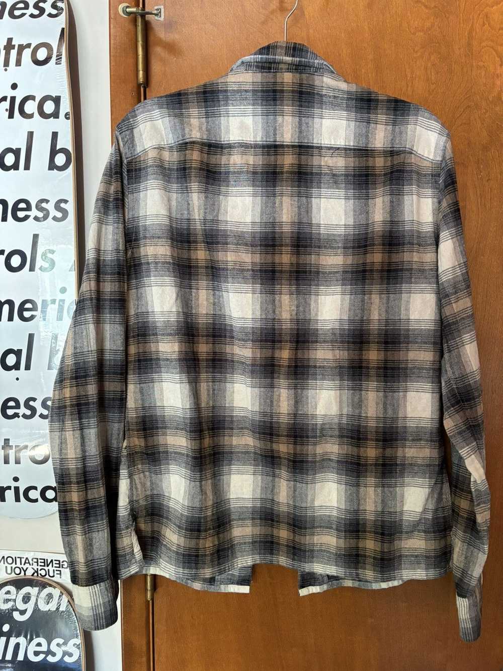 Allsaints Allsaints Western Plaid Flannel Wichita… - image 4