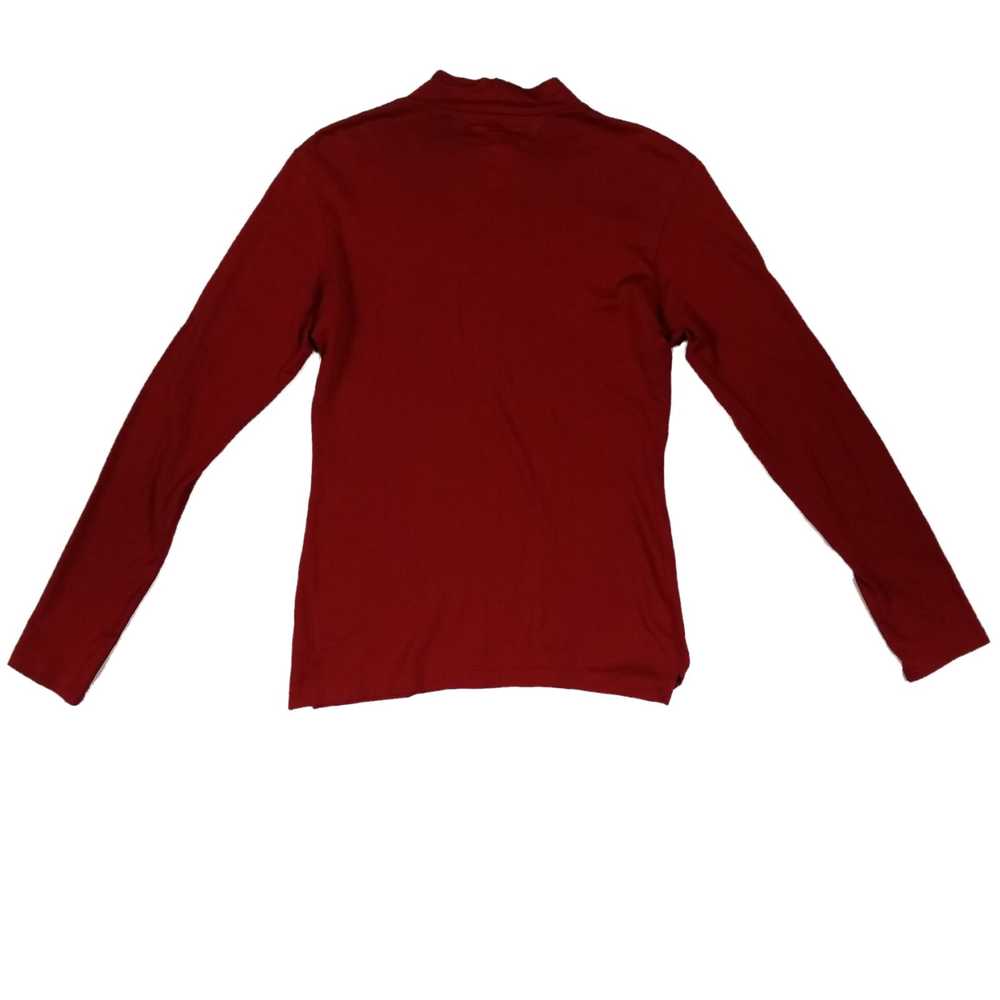 Yohji Yamamoto Yohji Yamamoto Red Long Sleeve Shi… - image 2