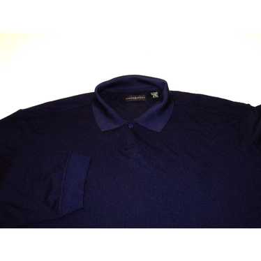 Blend Jhane Barnes Men's Silk Blend Polo Shirt Siz