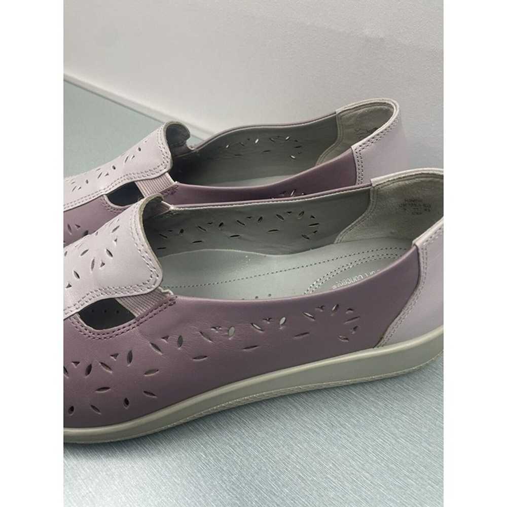 HOTTER Rimini Purple Women's  Leather Loafer Comf… - image 10