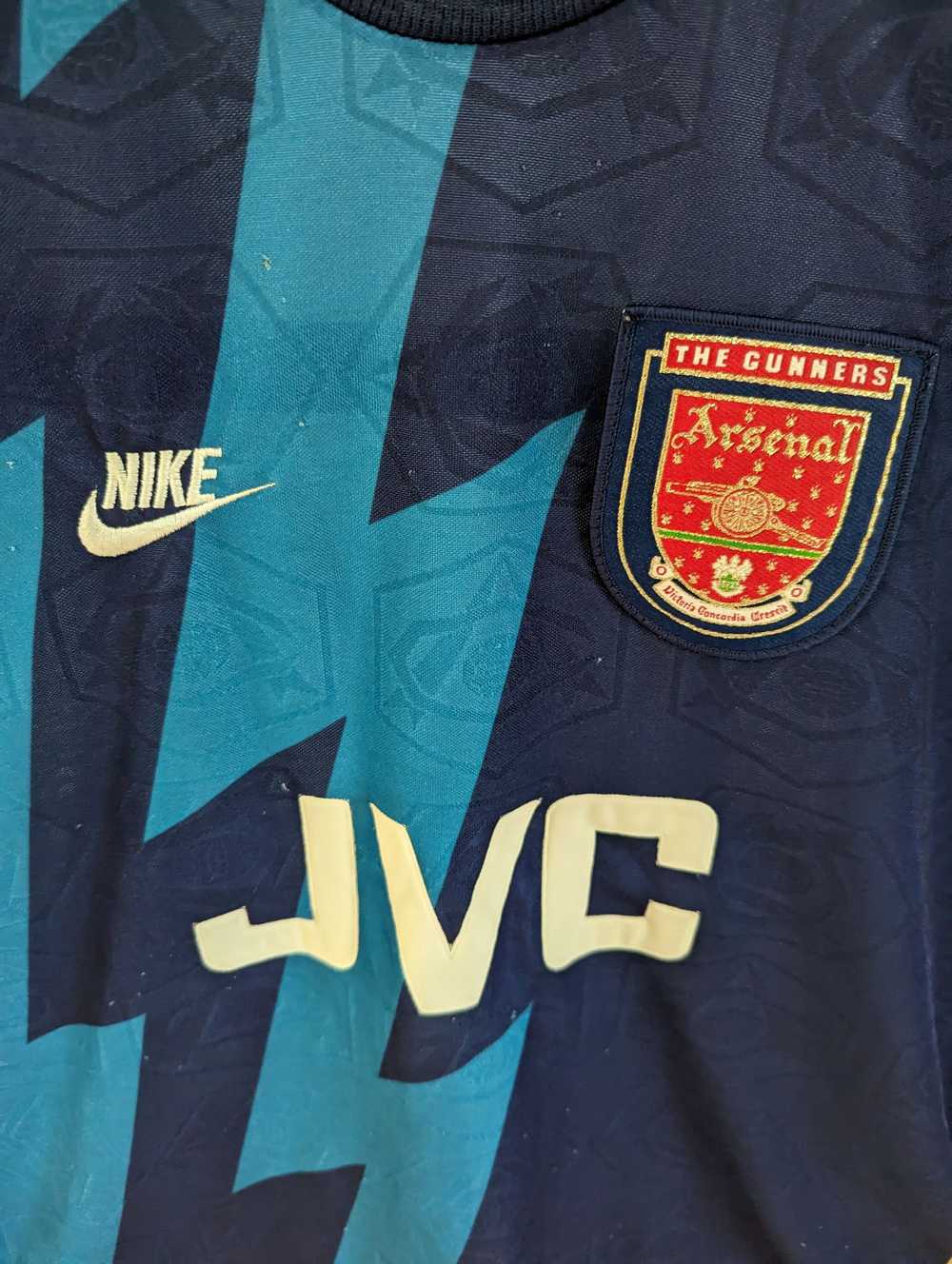 Nike × Soccer Jersey × Vintage Arsenal 1995/96 Ni… - image 6