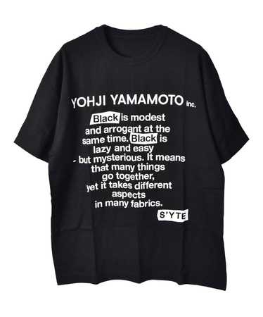 Yohji Yamamoto Yohji Yamamoto/graphic t-shirt/2764