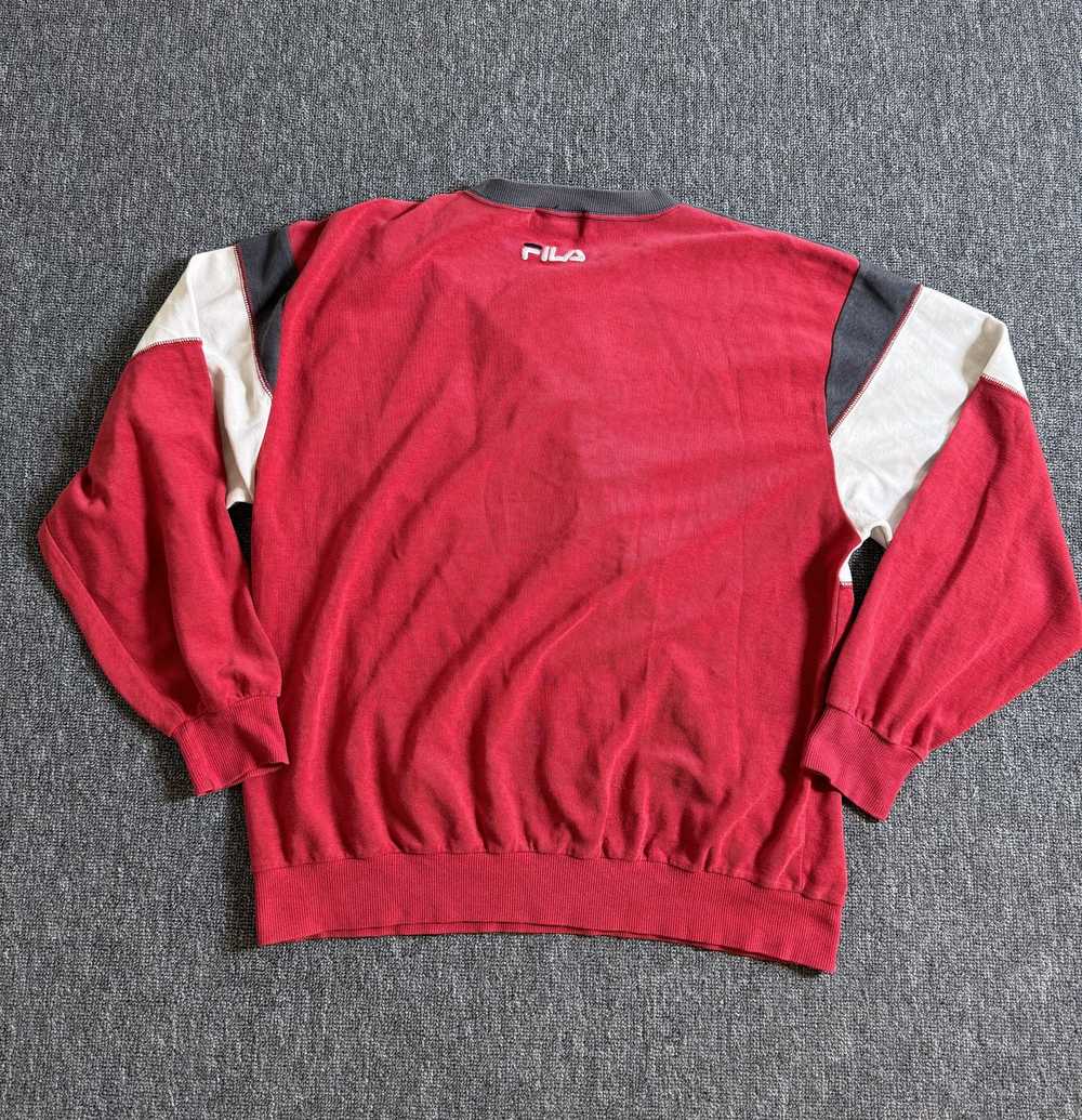 Fila × Streetwear Fila Vintage Sweatshirt Men Pul… - image 4