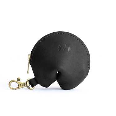 Portland Leather Fortune Cookie Keychain