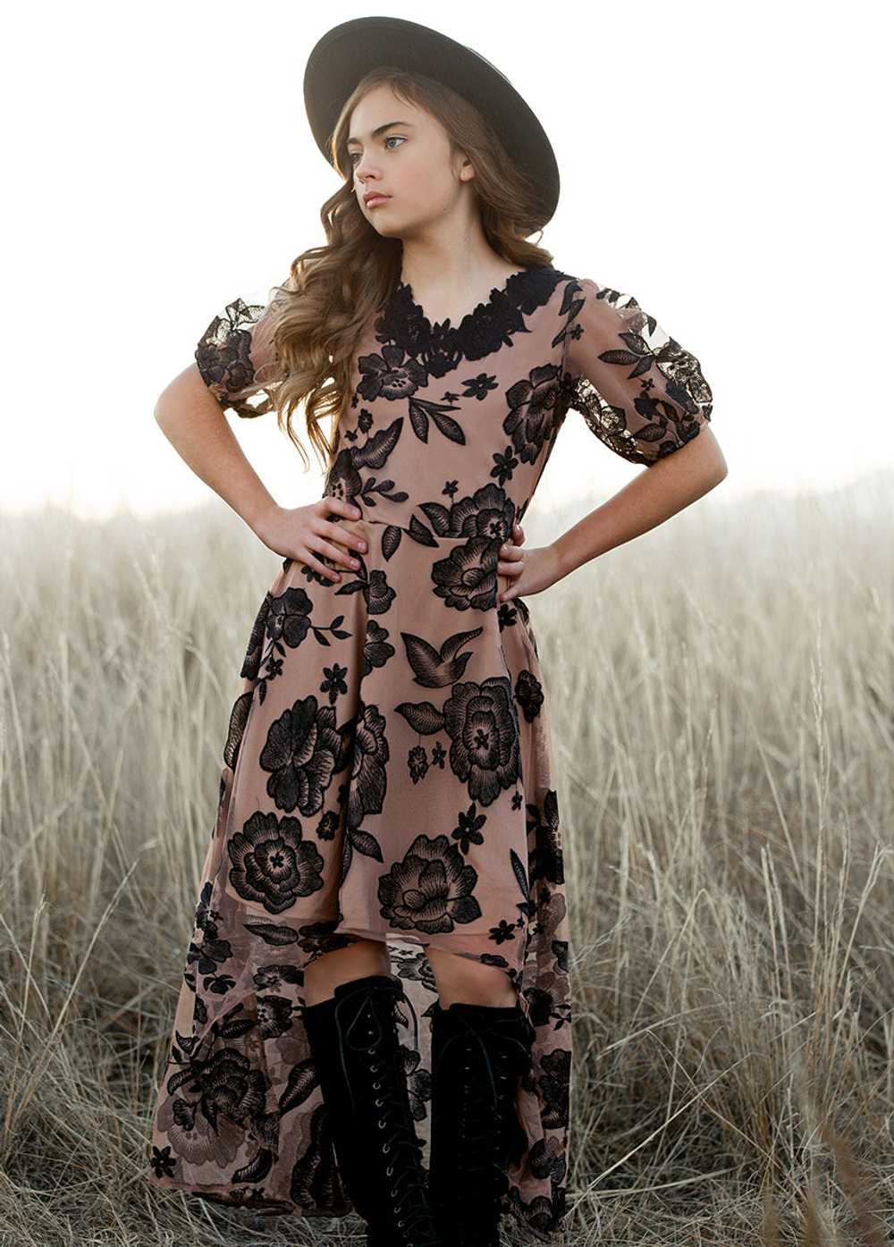 Joyfolie Verona Dress in Black - image 6