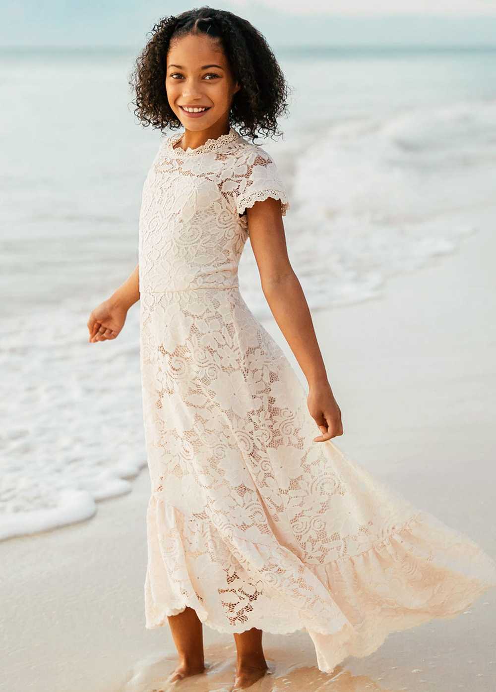 Joyfolie Esperanzie Dress in Shell - image 2