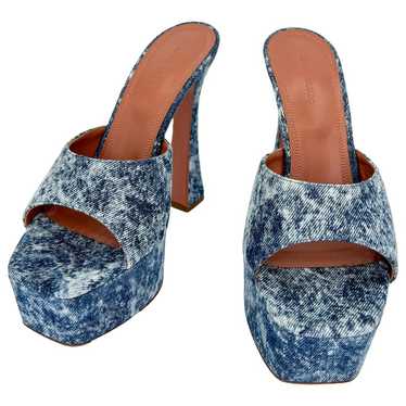 Amina Muaddi Cloth heels