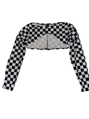 Freedom Rave Wear Checkered Shrug - image 1