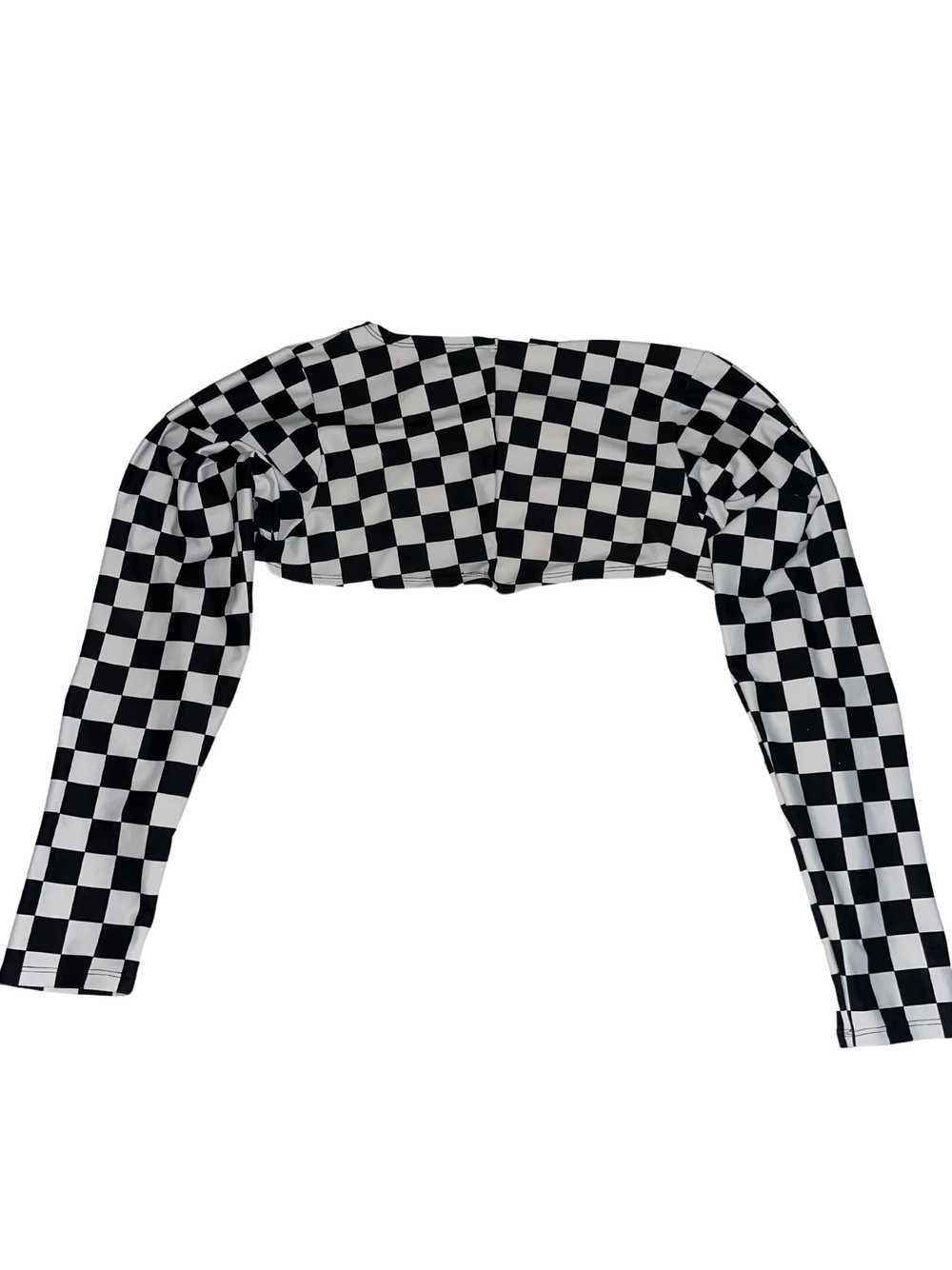 Freedom Rave Wear Checkered Shrug - image 2