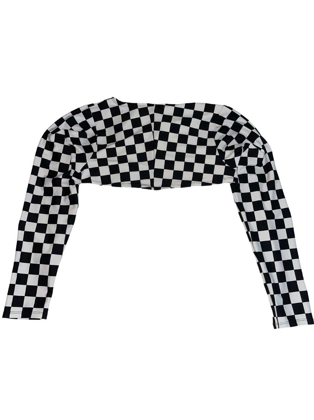 Freedom Rave Wear Checkered Shrug - image 3