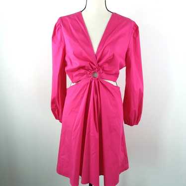 House of Harlow 1960 Hot Pink Barbiecore Cut Out D