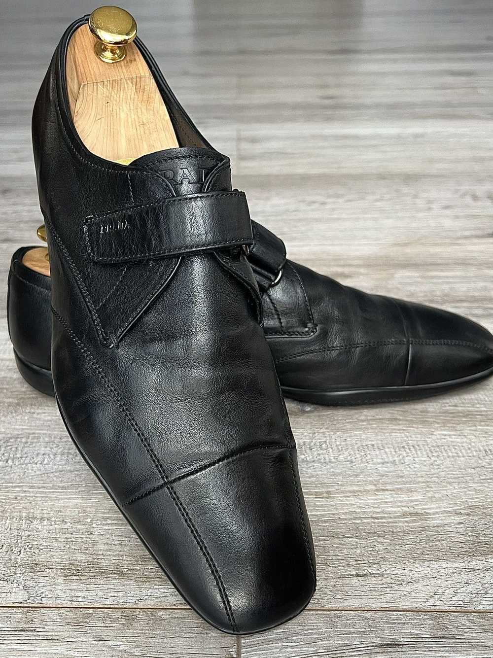 Prada PRADA MILANO Shoes Leather Derby Velcro Str… - image 5