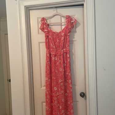 Floral jumpsuit - image 1