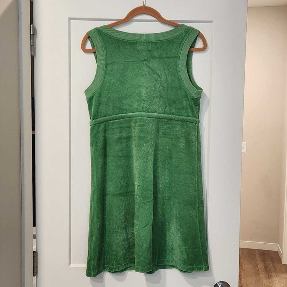 Juicy Couture Y2K Dress Terry Tank Kelly Green Co… - image 3