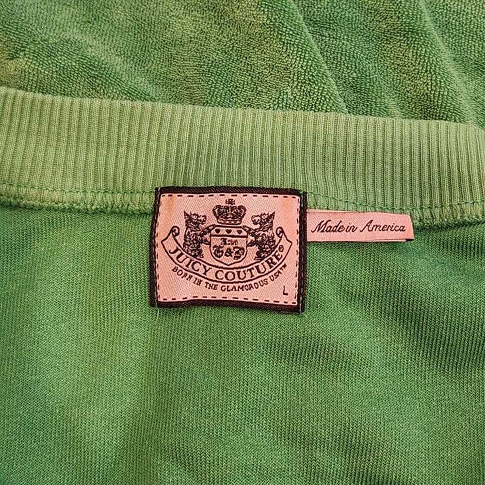 Juicy Couture Y2K Dress Terry Tank Kelly Green Co… - image 4