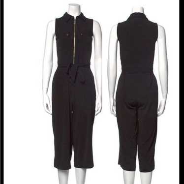 Michael Kors Women’s Sleeveless Black Jumpsuit, Si