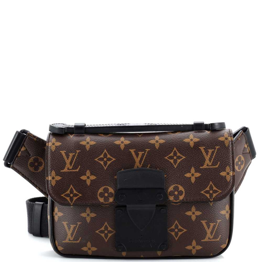 Louis Vuitton S Lock Sling Bag Macassar Monogram … - image 1