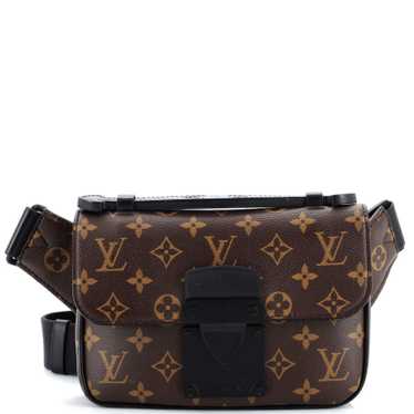 Louis Vuitton S Lock Sling Bag Macassar Monogram C