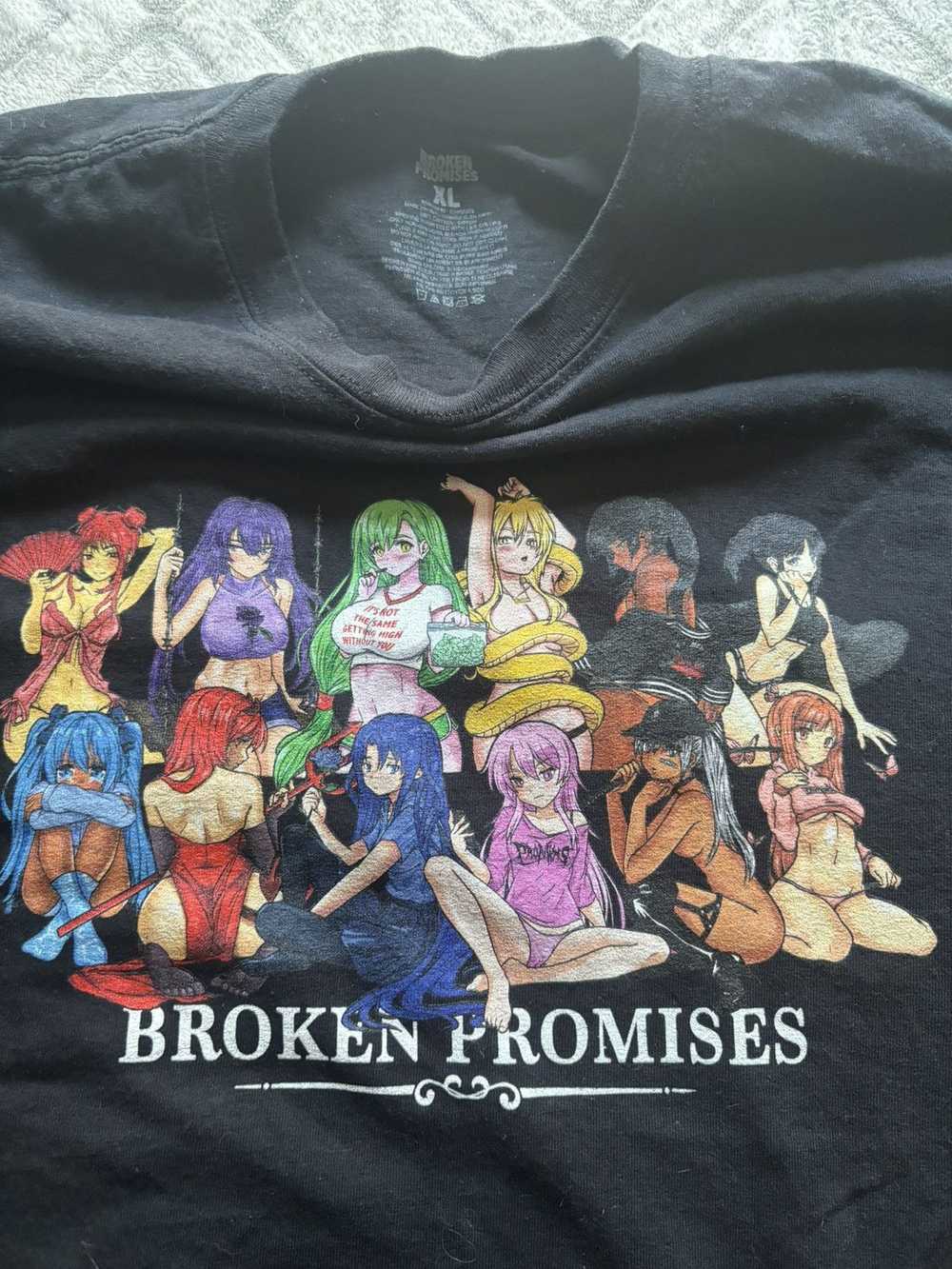 Broken Promises × Zumiez XL Broken Promises Anime… - image 1