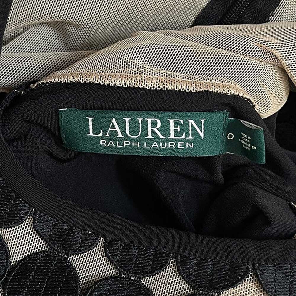 Ralph Lauren Sz. 0 Womans Black Crochet Lace Shea… - image 8
