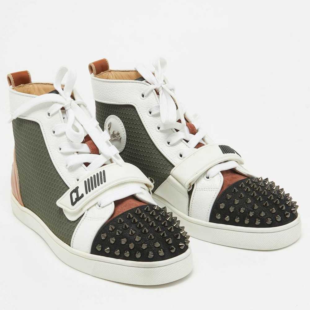 Christian Louboutin Leather trainers - image 3