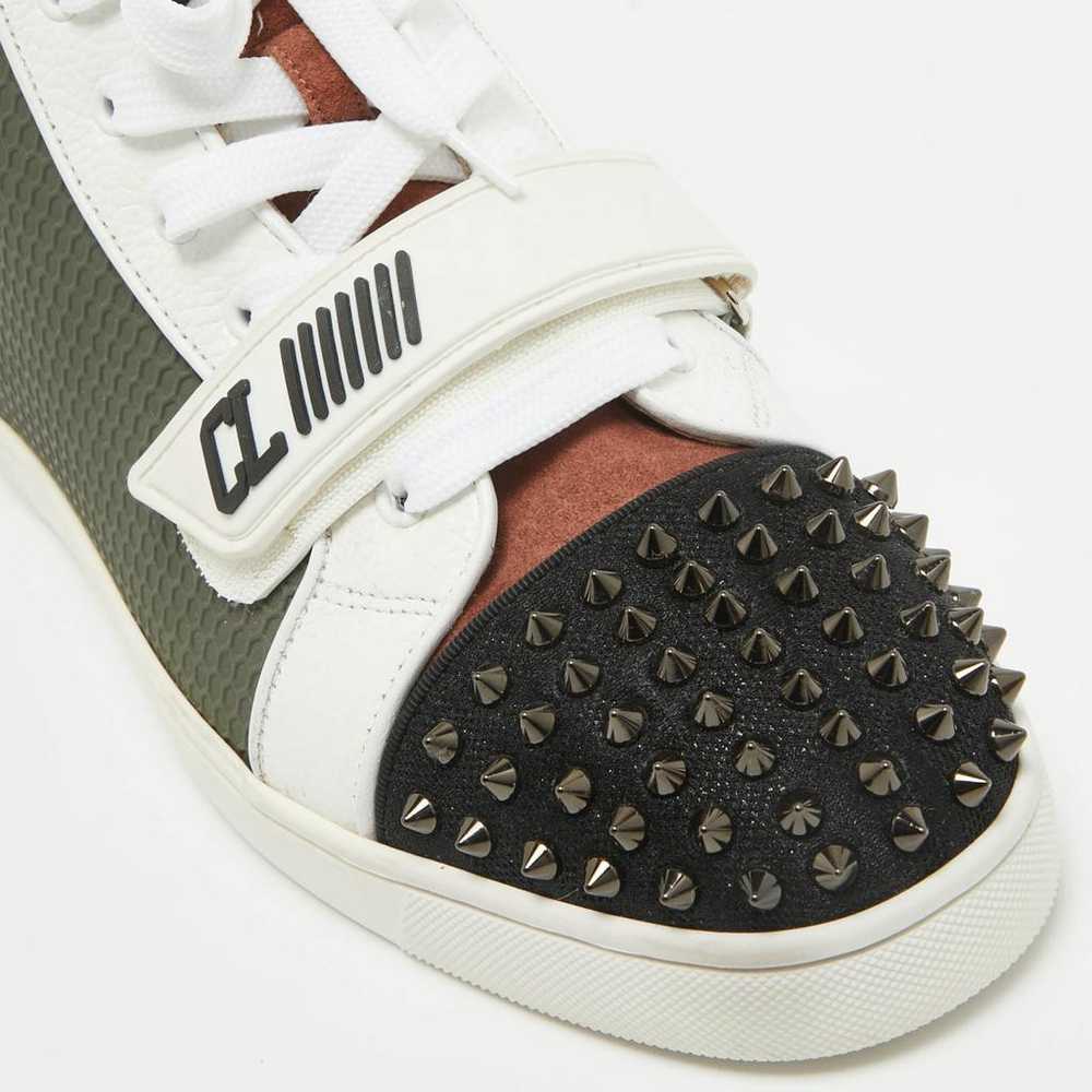 Christian Louboutin Leather trainers - image 6