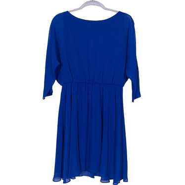 Alice & Olivia Royal Blue Mini Dress Size M