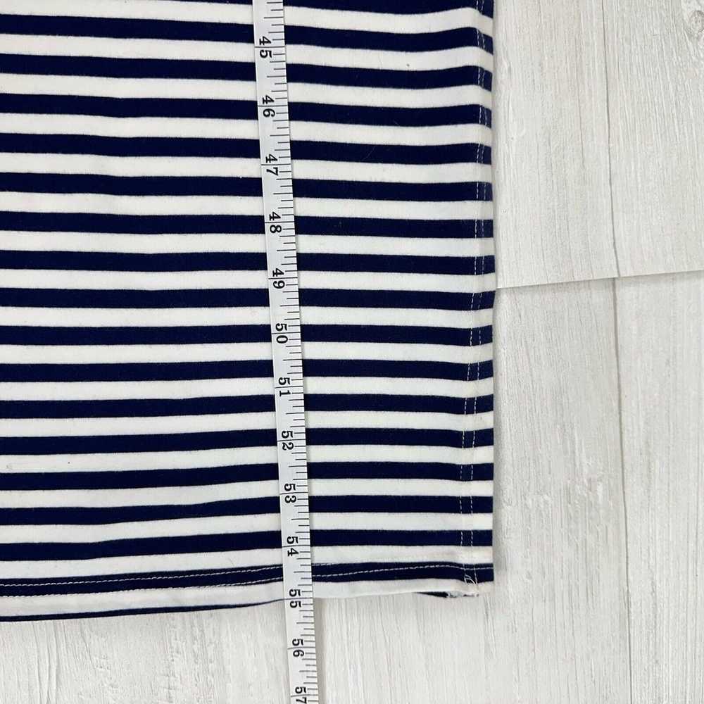 Sail To Sable STS Maxi Tank Dress M Striped Blue … - image 10