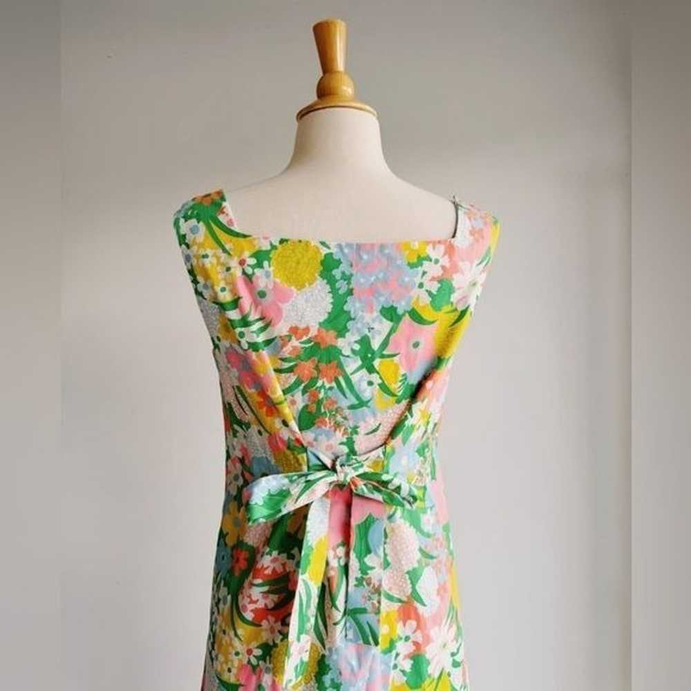 VINTAGE | Square Neck Floral Maxi Dress | Best Fi… - image 3