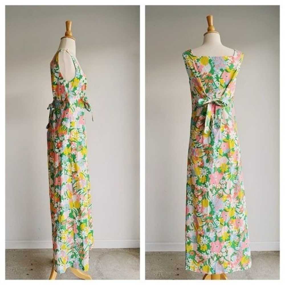 VINTAGE | Square Neck Floral Maxi Dress | Best Fi… - image 4