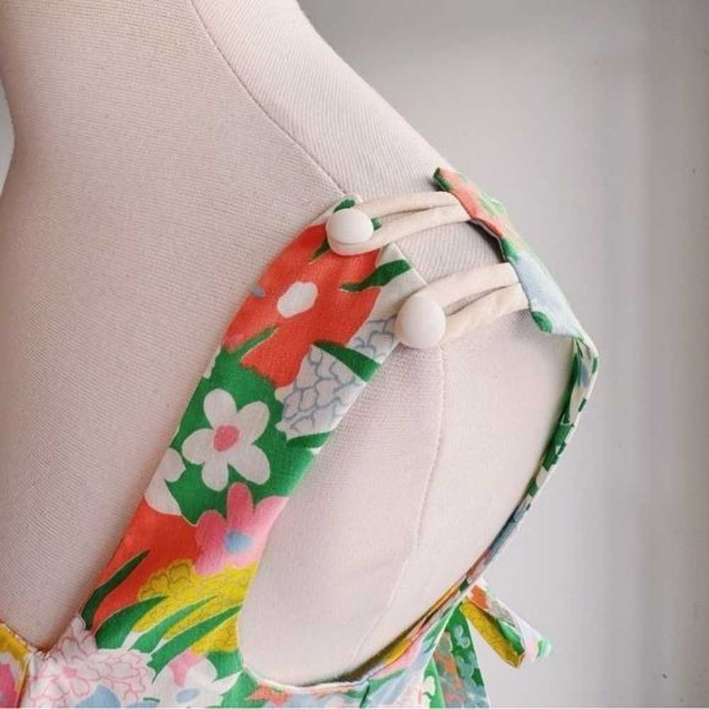 VINTAGE | Square Neck Floral Maxi Dress | Best Fi… - image 5