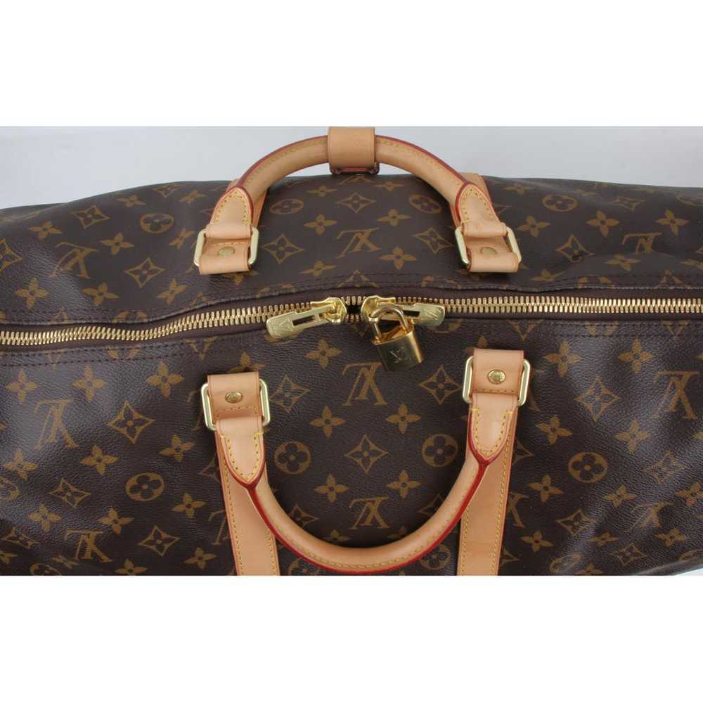 Louis Vuitton Keepall cloth travel bag - image 9