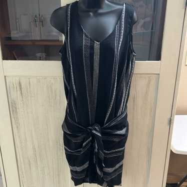 Drew Morgan Linen Sarong Dress