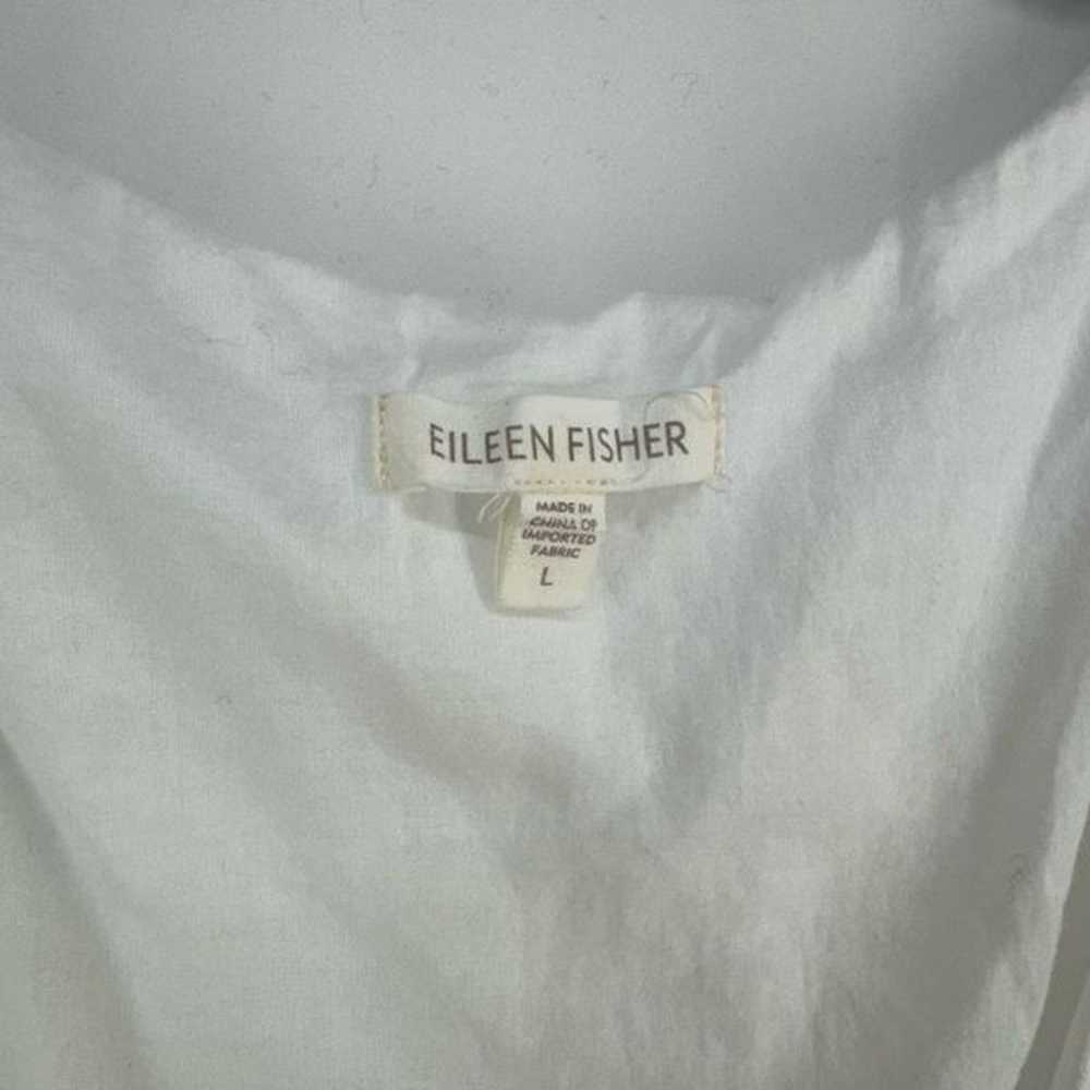 Eileen Fisher Women’s Off White Stretch Linen Sle… - image 9