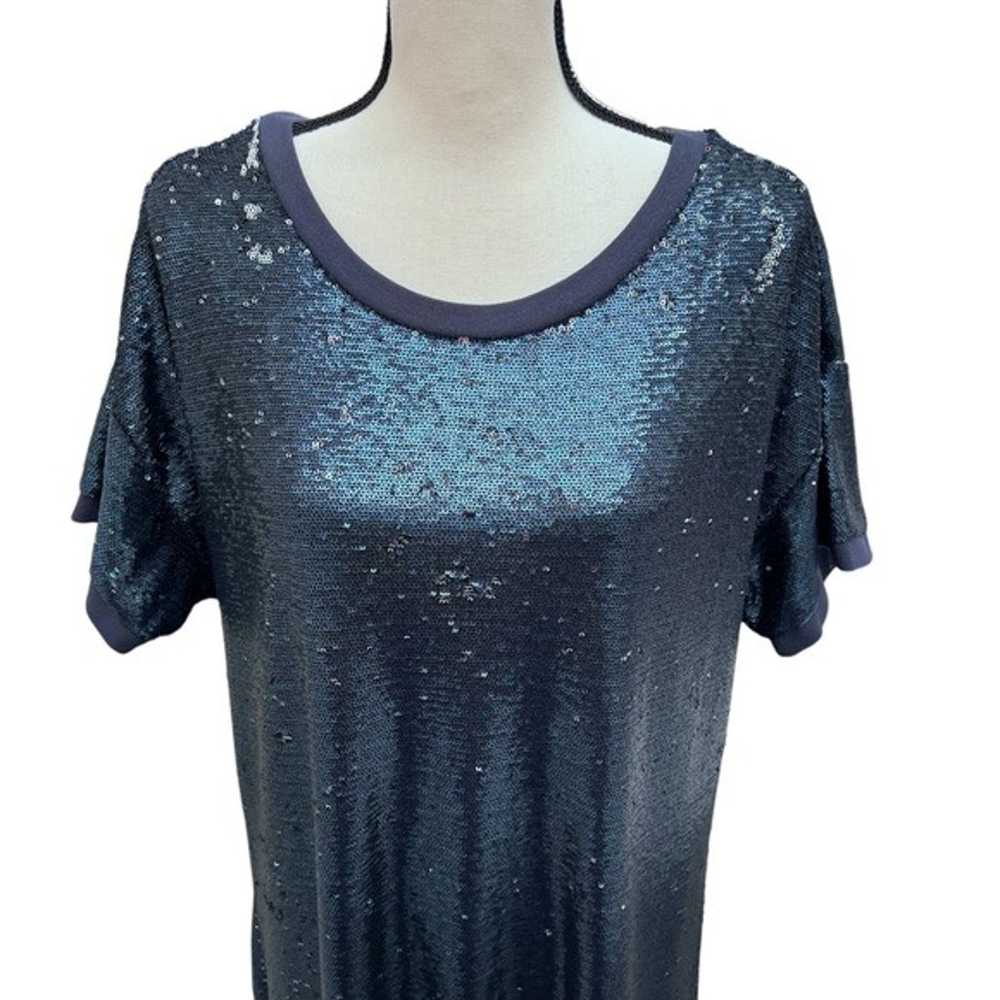 ANTHROPOLOGIE MOULINETTE SOEURS BLUE INTERSTELLAR… - image 2