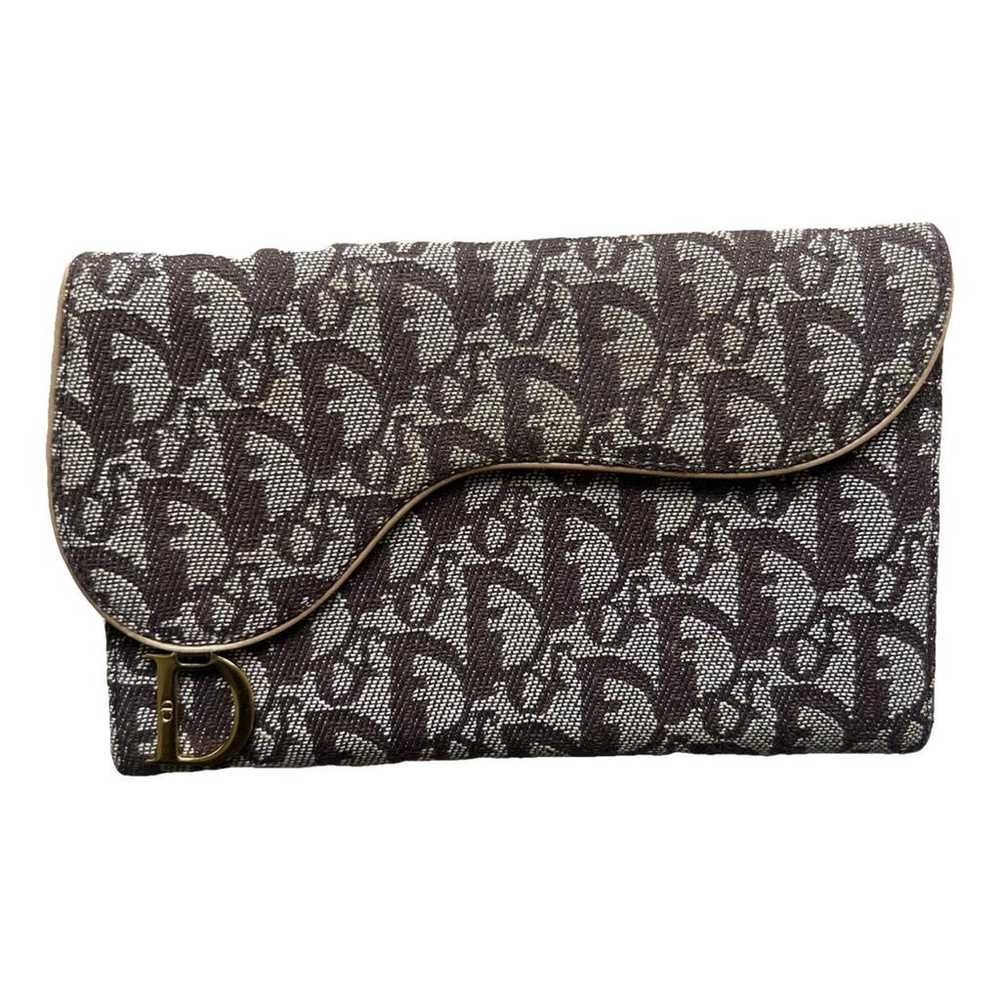Dior Saddle cloth wallet - image 1